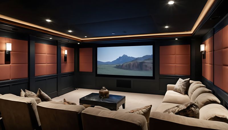 Media Room Installation detail