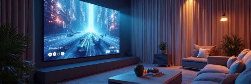 Media Room Installation detail