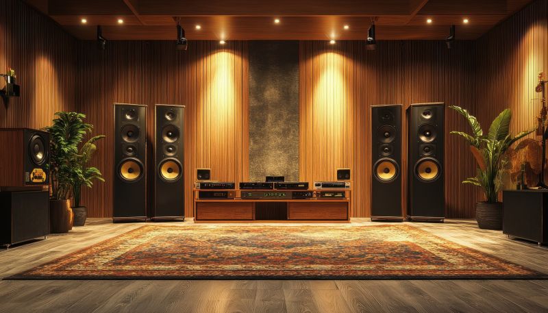 Surround Sound Installation detail