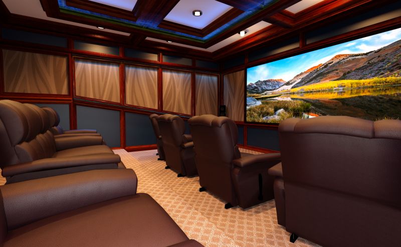 Luxurious Home Theater Room